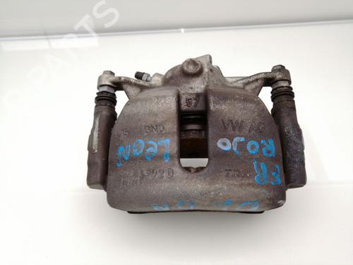 Used Right front brake caliper SEAT LEON (5F1) 1.4 TSI (150 hp) 23385100