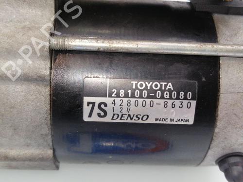 Starter TOYOTA YARIS (_P13_) 1.0 (KSP130_, KSP130) | BP23387393M8 