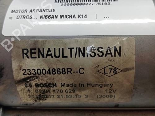 Used Starter NISSAN MICRA V (K14) 1.5 DCI (90 hp) 23350048