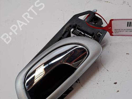 Used Front left interior door handle PEUGEOT 307 SW (3H) 2.0 HDI 90 (90 hp) 26950968