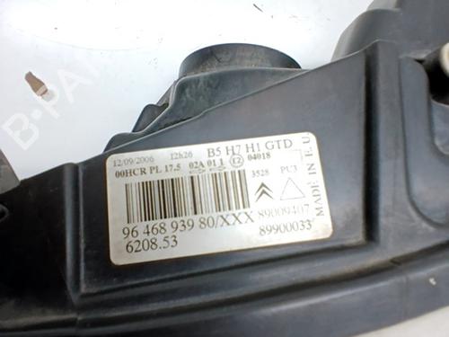 Left headlight CITROËN C4 Coupe (LA_) 1.6 HDi | BP29991000C28 