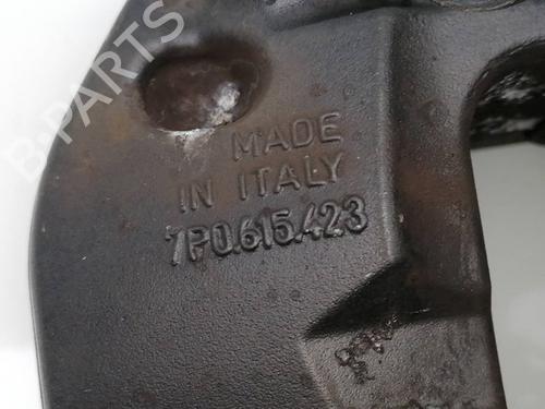 Used Left rear brake caliper PORSCHE CAYENNE (92A) 4.8 Turbo (500 hp) 23650463