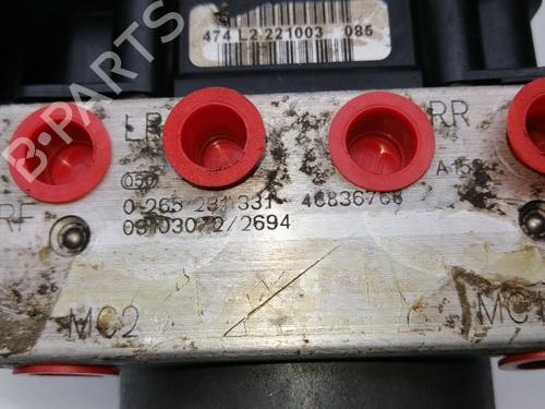 ABS Bremseaggregat FIAT PUNTO (188_) 1.2 60 (188.030, .050, .130, .150, .230, .250) | BP23457940M43 