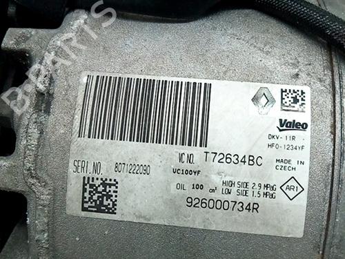 AC compressor RENAULT CAPTUR I (J5_, H5_) 1.2 TCe 120 | BP29302327M34 