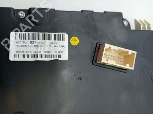 Instrument cluster CITROËN C4 SPACETOURER (3D_) 1.6 BlueHDi 120 | BP23345923C47 