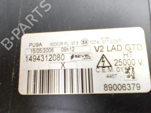 Venstre forlygte PEUGEOT 807 (EB_) 2.0 16V | BP32336250C28