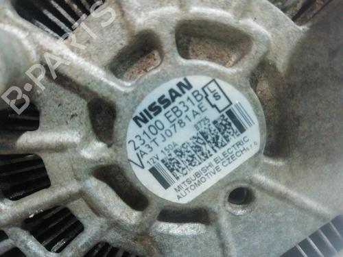 Alternator NISSAN NAVARA NP300 (D40) 2.5 dCi 4WD | BP25465862M7 