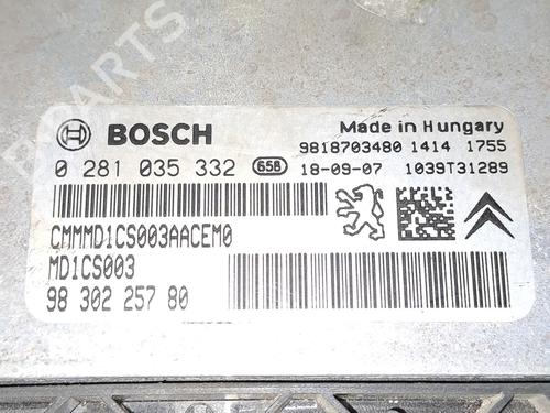 Engine control unit (ECU) CITROËN C3 AIRCROSS II (2R_, 2C_) 1.5 BlueHDi 100 (2CYHYJ) | BP29557157M57