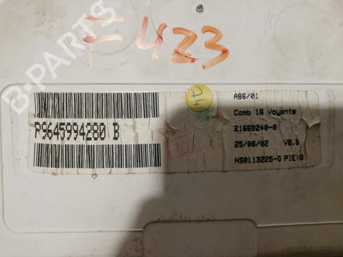Instrument cluster CITROËN C3 I (FC_, FN_) 1.4 HDi | BP25988570C47 