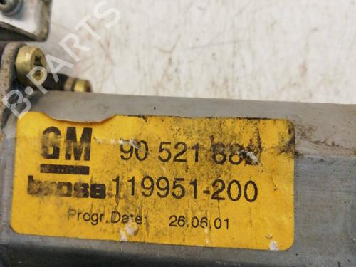 Front right window mechanism OPEL ASTRA G Hatchback (T98) 1.6 16V (F08, F48) | BP25459784C23 