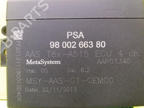 Electronic module PEUGEOT 3008 I MPV (0U_) 1.6 HDi | BP23935449M83