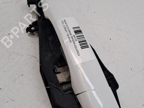 Used Rear left exterior door handle OPEL CORSA F (P2JO) 1.2 MHEV (101 hp) 28141855