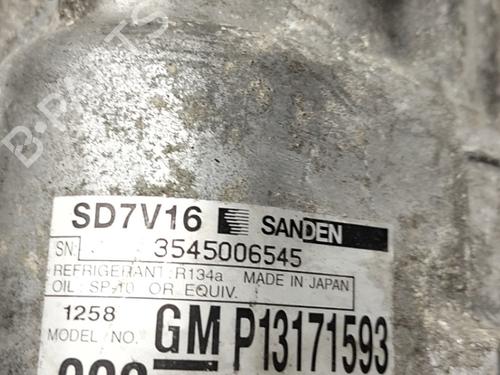AC compressor SAAB 9-3 (YS3F, E79, D79, D75) 1.9 TiD | BP40119407M34 - Image 2