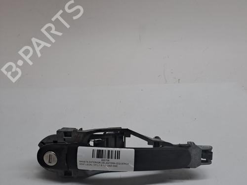 Used Front left exterior door handle SEAT LEON (1P1) 1.9 TDI (105 hp) 23943777