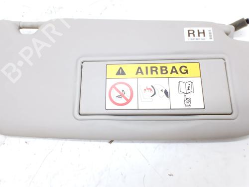 Used Right sun visor Right sun visor 37272893 37272893