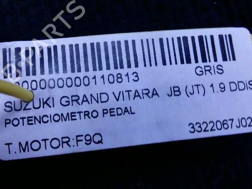 Used Pedal SUZUKI GRAND VITARA II (JT, TE, TD) 1.9 DDiS All-wheel Drive (JT419, TD44, JB419WD, JB419XD,... (129 hp) 23873971