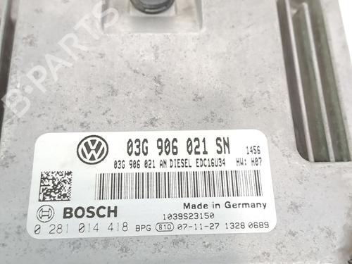 Engine control unit (ECU) SEAT ALTEA (5P1) 2.0 TDI 16V | BP24874467M57