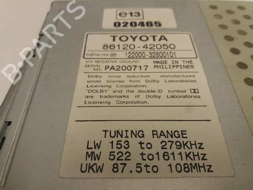 Radio TOYOTA RAV 4 II (_A2_) 2.0 D 4WD (CLA20_, CLA21_, CLA20R, CLA21R) | BP23387431E6 