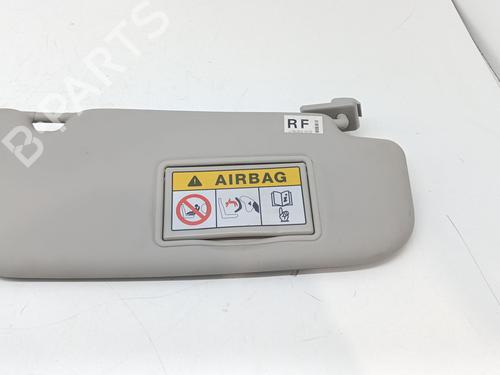 Used Right sun visor RENAULT KADJAR (HA_, HL_) 1.5 dCi 110 (HLA3) (110 hp) 28141743