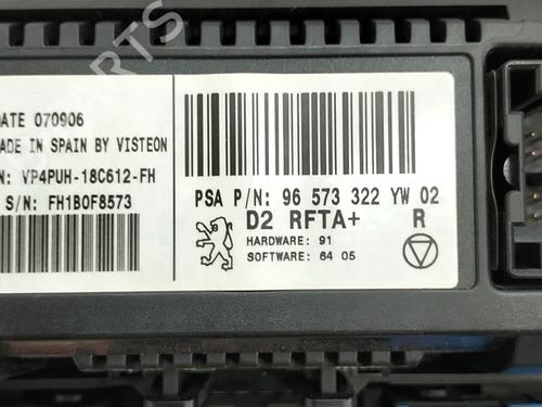 Switch PEUGEOT 407 (6D_) 1.6 HDi 110 (6D9HZC, 6D9HYC) | BP39136724I30 - Image 2