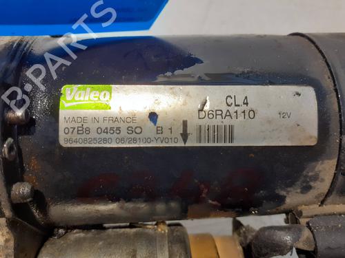Startmotor CITROËN BERLINGO / BERLINGO FIRST MPV (MF_, GJK_, GFK_) 1.6 HDI 75 (MF9HW, GJ9HWC, GF9HWC, GN9HWC) | BP25460608M8 