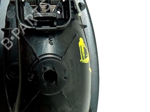 Høyre bak invendig håndtak RENAULT MEGANE III Hatchback (BZ0/1_, B3_) 1.5 dCi (BZ1G, BZ1W, BZ0R) (95 hp) 29556446