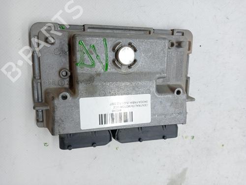 Used Engine control unit (ECU) SKODA FABIA II (542) 1.2 12V (60 hp) 23354741