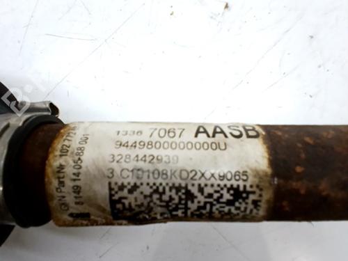 Left front driveshaft OPEL ASTRA K (B16) 1.6 CDTi (68) | BP29991463M38