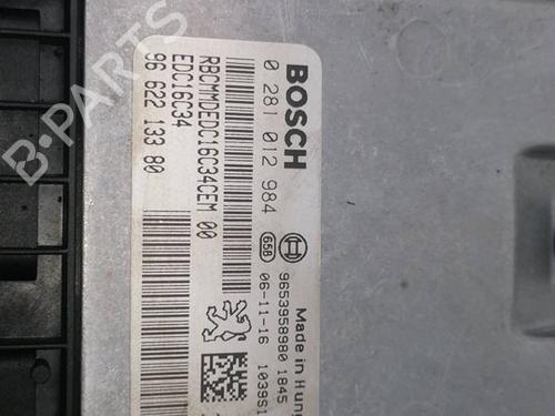 Engine control unit (ECU) PEUGEOT 407 (6D_) 1.6 HDi 110 (6D9HZC, 6D9HYC) | BP23454381M57 