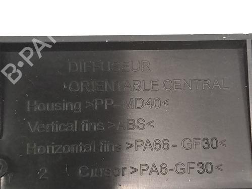 Air vent PEUGEOT 208 I (CA_, CC_) 1.6 HDi / BlueHDi 75 | BP24219381I21