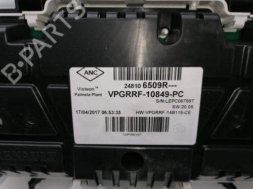 Kombinert Instrument RENAULT CAPTUR I (J5_, H5_) 0.9 TCe 90 (90 hp) 23936839