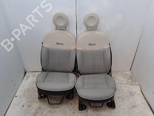 Used Seats set FIAT 500 (312_) 1.2 (312AXA1A) (69 hp) 23370754