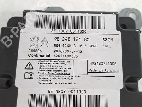 ECU airbags DS DS 7 Crossback (J4_, JR_, JC_) 1.6 PureTech 180 (J45GFR) | BP27557244M53 