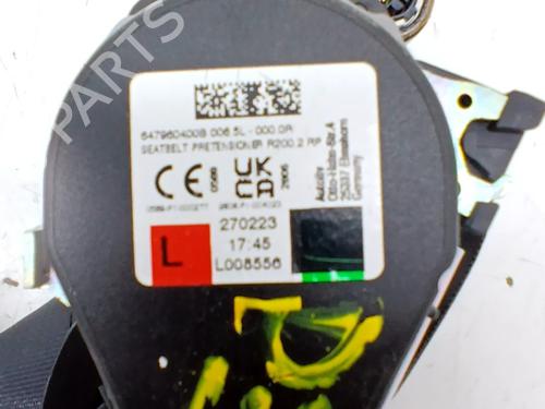 Used Front left seatbelt Front left seatbelt RENAULT KANGOO III Box Body/MPV 1.5 Blue dCi 95 (FJAB) (95 hp) 36523117 36523117