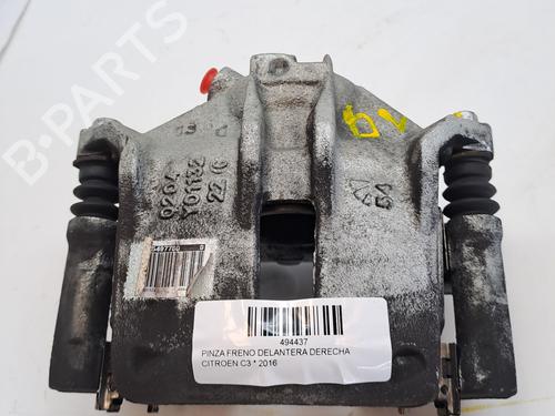Højre bremsekaliber foran CITROËN C3 II (SC_) 1.6 BlueHDi 75 (75 hp) 23285046