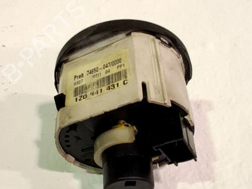 Headlight switch SKODA OCTAVIA II (1Z3) 1.9 TDI | BP35968020I24 - Image 2