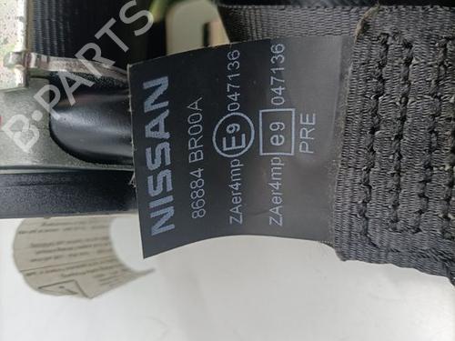 Front right seatbelt NISSAN QASHQAI I (J10, NJ10) 1.6 | BP26538342I25 