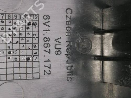 Used Right front window switch SKODA FABIA III (NJ3) 1.0 TSI (95 hp) 23940049