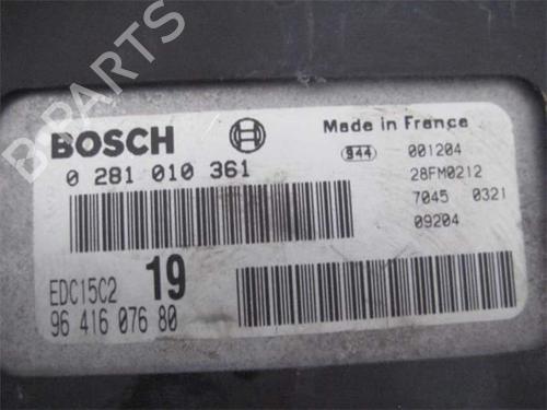 Engine control unit (ECU) PEUGEOT 406 (8B) 2.0 HDI 90 | BP25460248M57 