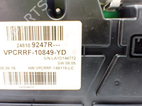 Used Instrument cluster Instrument cluster RENAULT CLIO IV Grandtour (KH_) 0.9 TCe 90 (90 hp) 32843741 32843741