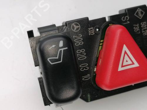 Used Warning switch MERCEDES-BENZ E-CLASS (W210) E 240 (210.061) (170 hp) 23652159