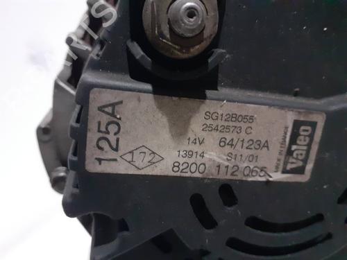 Generator RENAULT LAGUNA II (BG0/1_) 1.8 16V (BG0B, BG0C, BG0J, BG0M, BG0V) | BP25465711M7 