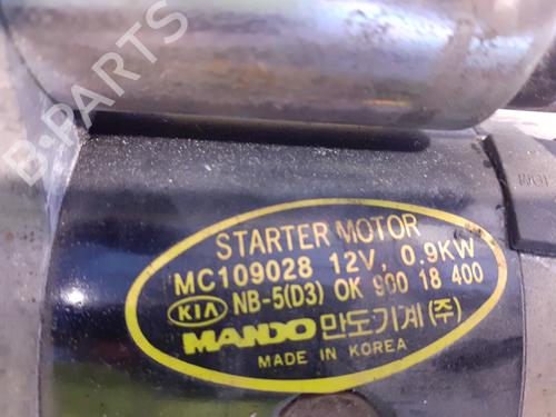 Startmotor KIA SHUMA Saloon (FB) 1.5 i 16V (AFB222) | BP25987603M8 