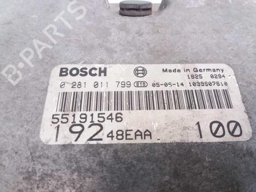 Calculateur moteur (ecu) FIAT STILO (192_) 1.9 D Multijet (100 hp) 23383428