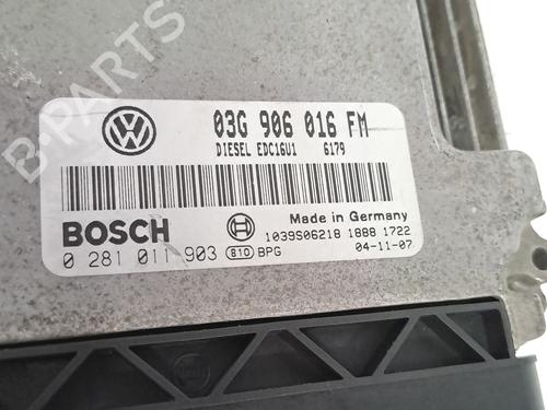 Engine control unit (ECU) VW GOLF V (1K1) 2.0 TDI 16V | BP27463446M57