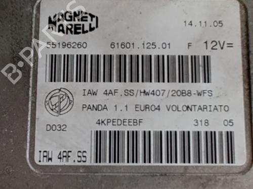 Used Engine control unit (ECU) FIAT PANDA (169_) 1.1 (169.AXA1A) (54 hp) 29558591
