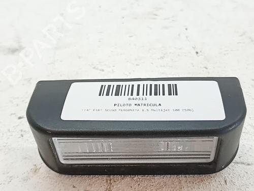 Used Licence plate light Licence plate light FIAT SCUDO Van 1.5 Multijet 120 (506) (120 hp) 36523064 36523064