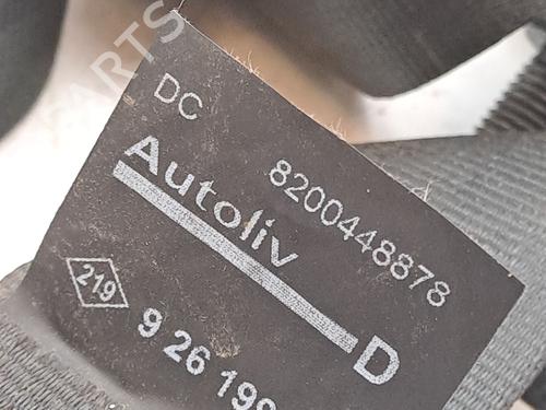 Rear right seatbelt RENAULT KANGOO / GRAND KANGOO II (KW0/1_) 1.5 dCi 90 (KW18) | BP27292974I28 