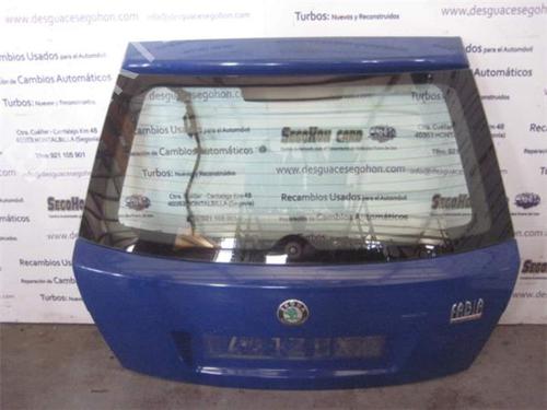 Used Tailgate SKODA FABIA I (6Y2) 1.4 16V (75 hp) 25458831