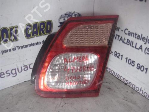 Used Right taillight NISSAN ALMERA II Hatchback (N16) 2.2 dCi (112 hp) 25459292